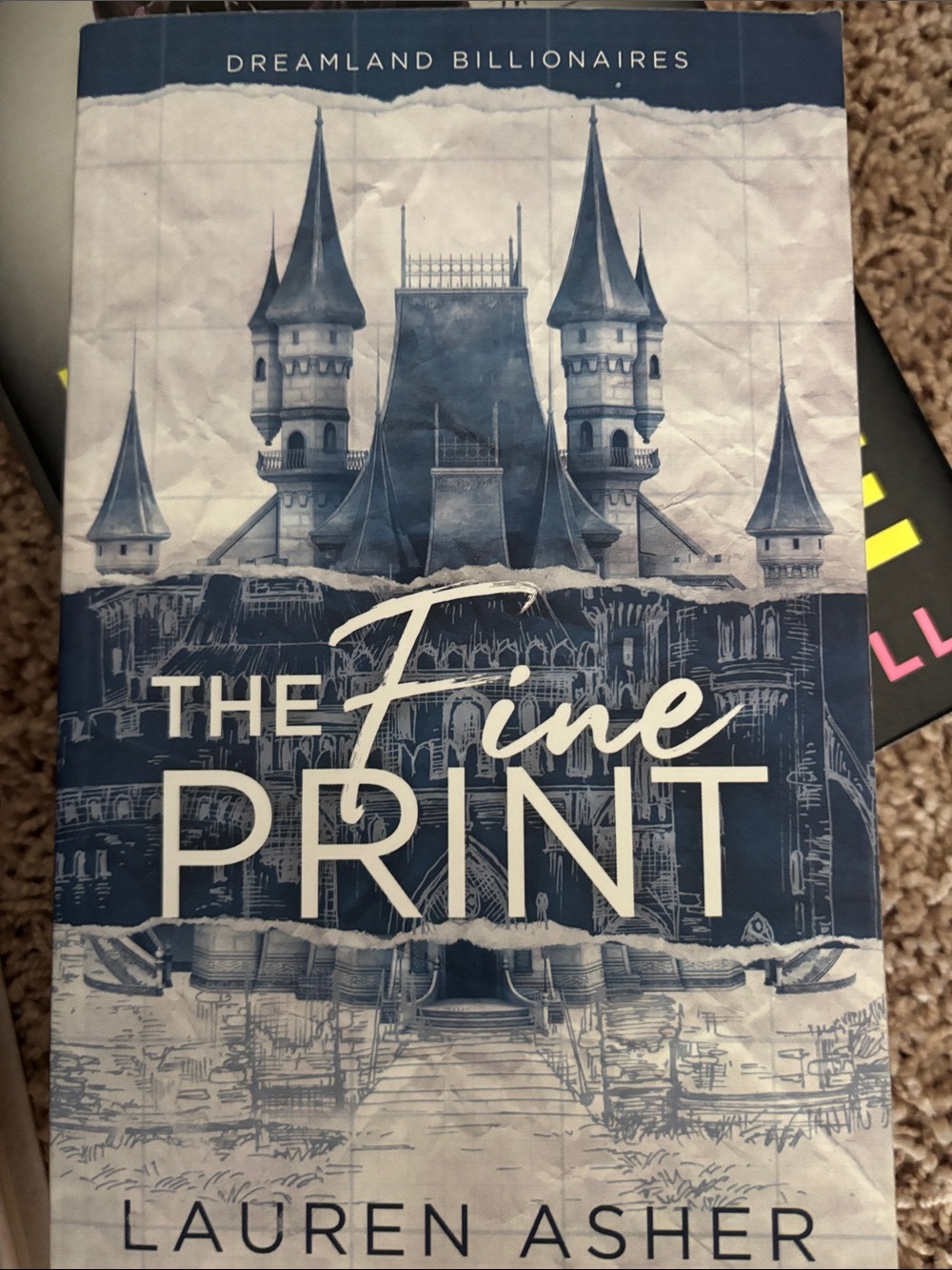 The Fine Print Lauren Asher book